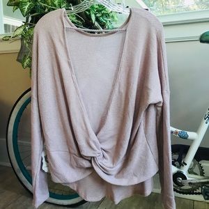 Entourage backless sweater